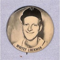 1950's Whitey Lockman Stadium Pin