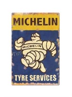 Michelin Man Tyre Sign  Vintage  200x300mm