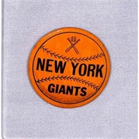 1950's Ny Giants Team Button