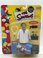The Simpsons 2001 Interactive DR. HIBBERT Figure