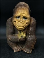 1971 Vinyl Prod Corp Happy Gorilla Ape W/ Banana