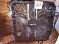Box Fan, window fan & small heater