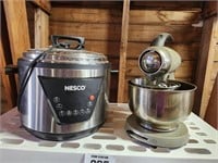 Nesco multi cooker w/ mixer