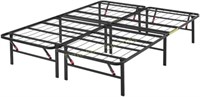 Foldable Metal Bed Frame  14-Inch  Full