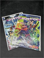 Pair of 2012 The New 52 Justice League DC Comics