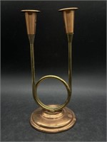 Vintage 10" Coppercraft Guild Double Candlestick