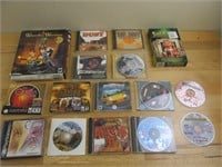 Vintage PC and PlayStation 1 Video Game Lot