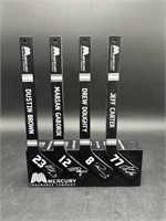 LA Kings Set of 4 Mini Hockey Sticks Display