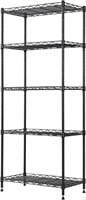 REGILLER 5-Wire Shelf  Black  21.2x11.8x53.5H