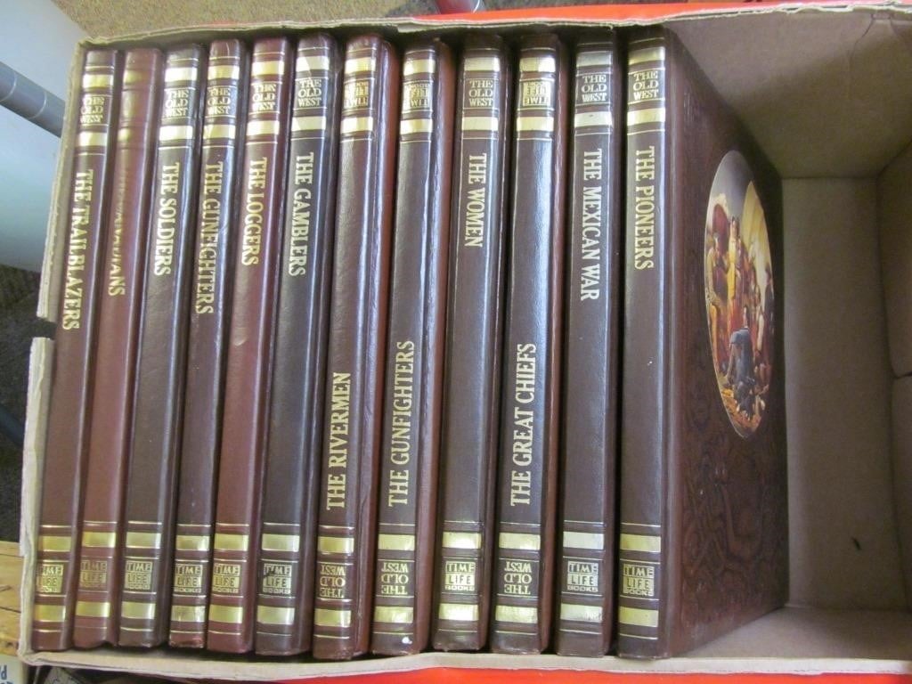 Time Life Western Book Set/Lot