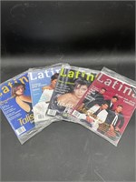 4 Vintage 1990s Latina Magazines Sealed
