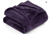 *Utopia Bedding Fleece Blanket King purple