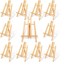 10 Pack 11.8 Wooden Easel - Artist Stand