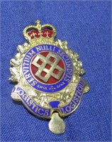 royal Canadian logistics service cap badge