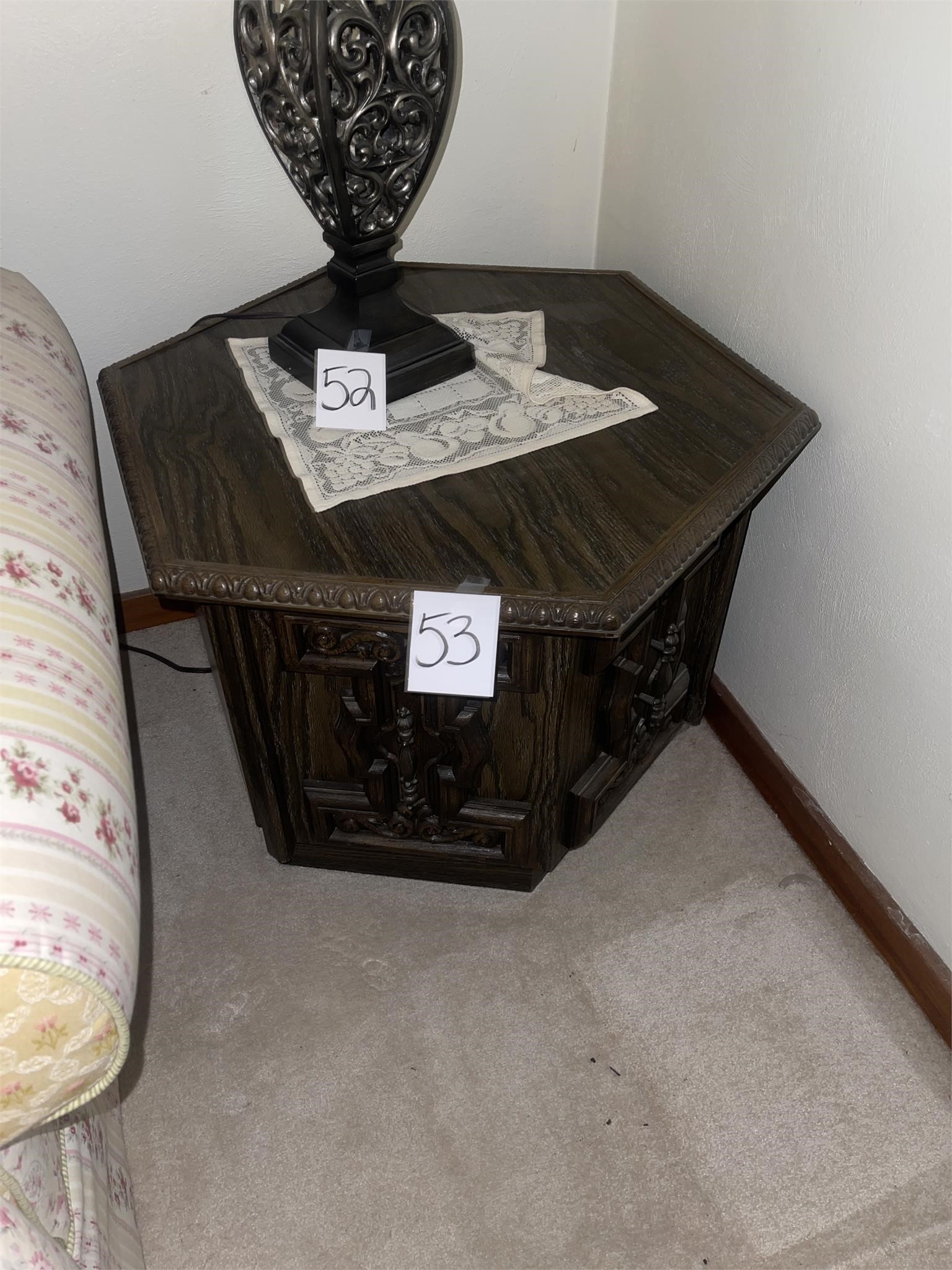 pair of VTG end tables