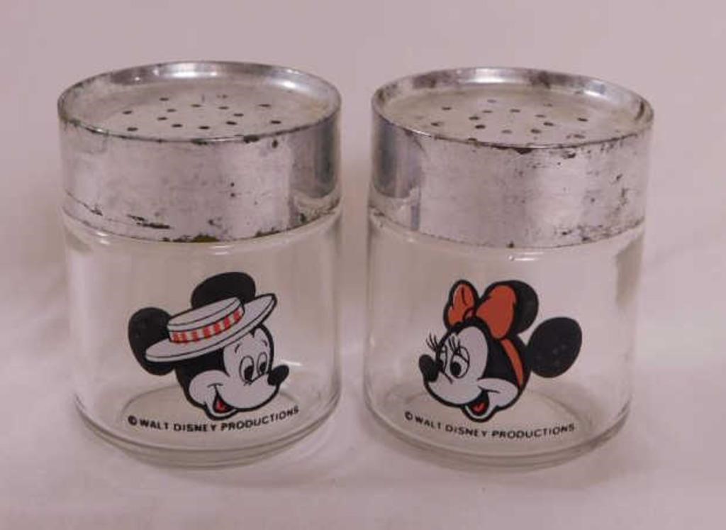 3 pair of Walt Disney salt & pepper shakers