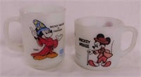 4 Walt Disney Production Japan coffee mugs -