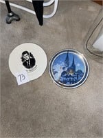 JFK & Silent Night collector's plates