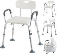 Essbhach 3in1 Shower Chair  Arms/Back  400lbs