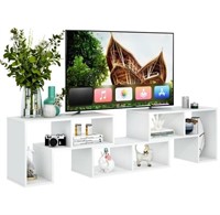 Costway 3 Pieces TV Console Stand