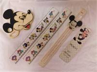 Pair of child's plastic Mickey Mouse scissors -
