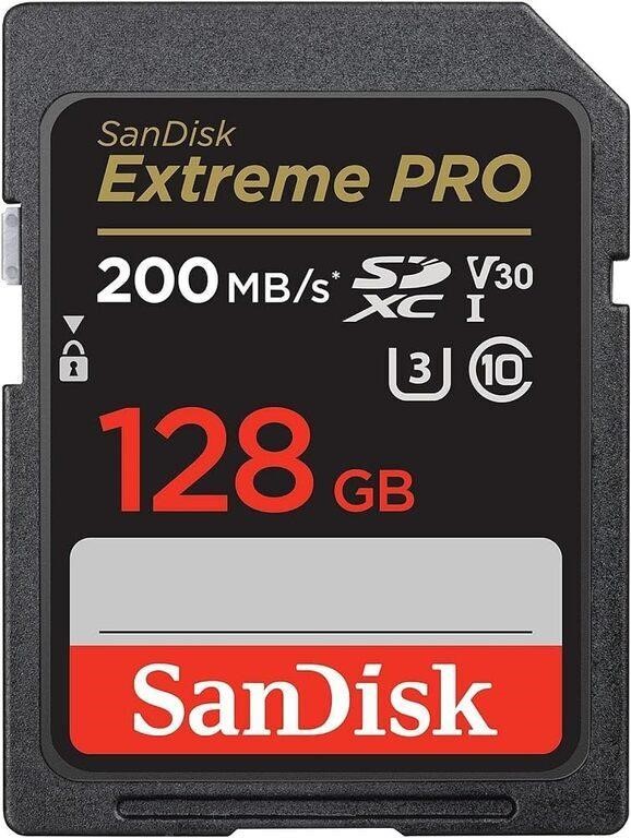 SanDisk 128GB Extreme PRO Memory Card