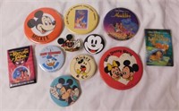 12 Disney button pins - Mickey Mouse night light