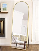 BEAUTYPEAK Arched Mirror Full Length gold
