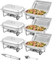 VEVOR 8 Qt Chafing Dish Buffet Set  6 Pack