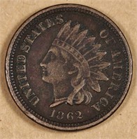 1862 Indian Head Cent