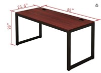 SHW Commercial-Grade art table 55" cherry