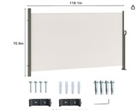 *SogesPower 71 inches Outdoor Patio screen
