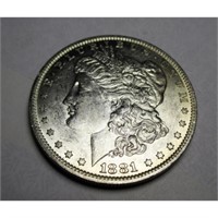 1881 o Better Date BU Grade Morgan Dollar