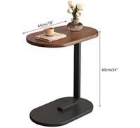 *GKYMYZ Home Small Side Table,c Shaped