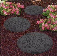 Recycled Rubber Stepping Stone (Pack of 4)