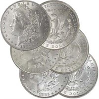 1880-1881-1882 CH BU Morgan Dollars, Better Dates