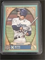 Mookie Betts Gypsy Queen Turquoise 44/199