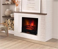 Costway 26" Infrared Quartz Electric Fireplace