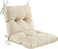 Outdoor Indoor Seat/Back Chair Tufted Cushion