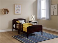 Rack Furniture Harrisburg Toddler Bed, Rich Cherry