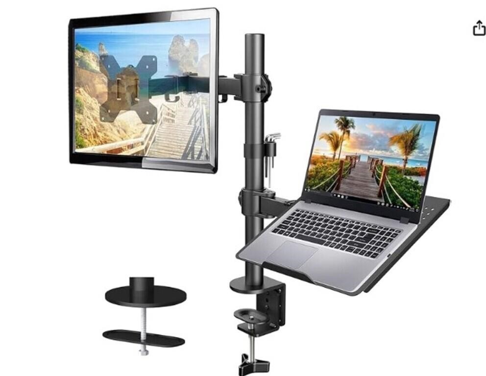 HUANUO Monitor and Laptop Mount MM10