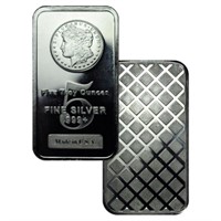 5 oz. Morgan Design Silver Bar .999 Pure
