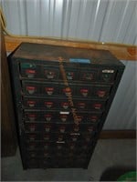 METAL ORGANIZER CABINET WITH DRAWES