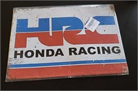 Honda Racing Sign 8×11 Sign