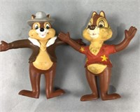Chip and Dale bendy figure toys Disney