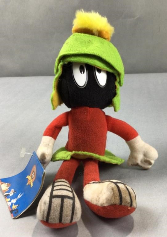 1998 Marvin the Martian 9" Play By Play Looney