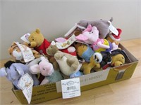 Lot of Winnie the Pooh Disney Plush & Beanie Toys