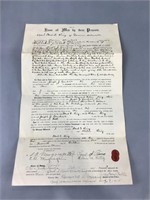 1911 Richmond, Maine, mortgage deed