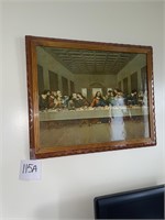 The Last Supper framed print