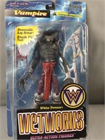 Wetworks vampire action figure in packaging